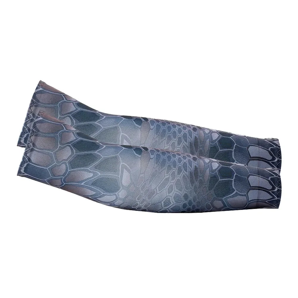 Stay cool and protected on every outdoor adventure with these unisex cooling arm sleeves that shield your skin from sun and UV rays.