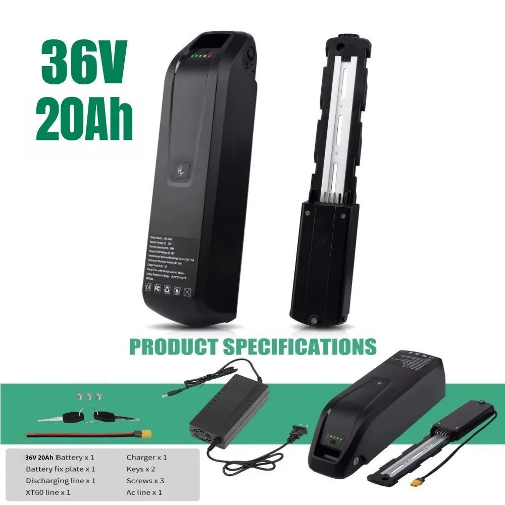 Power your ride with the Aleaivy high‑capacity Li‑ion ebike battery, engineered for longer range and dependable daily use.