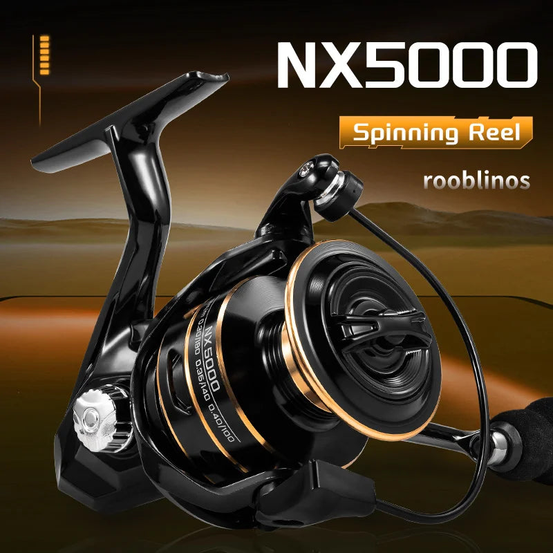 Experience smooth, powerful casting with the NX Spinning Reel from JBARZILLA, engineered to outperform on every salt and freshwater catch.