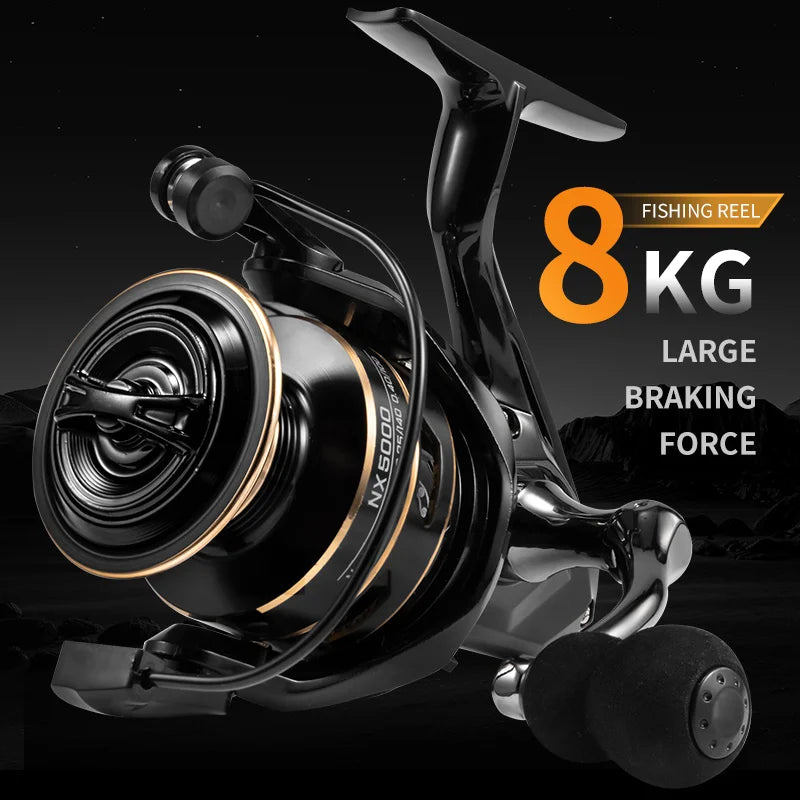 Experience smooth, powerful casting with the NX Spinning Reel from JBARZILLA, engineered to outperform on every salt and freshwater catch.
