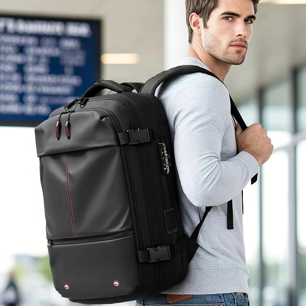 Meet your ultimate travel companion that keeps all your essentials secure and organized.