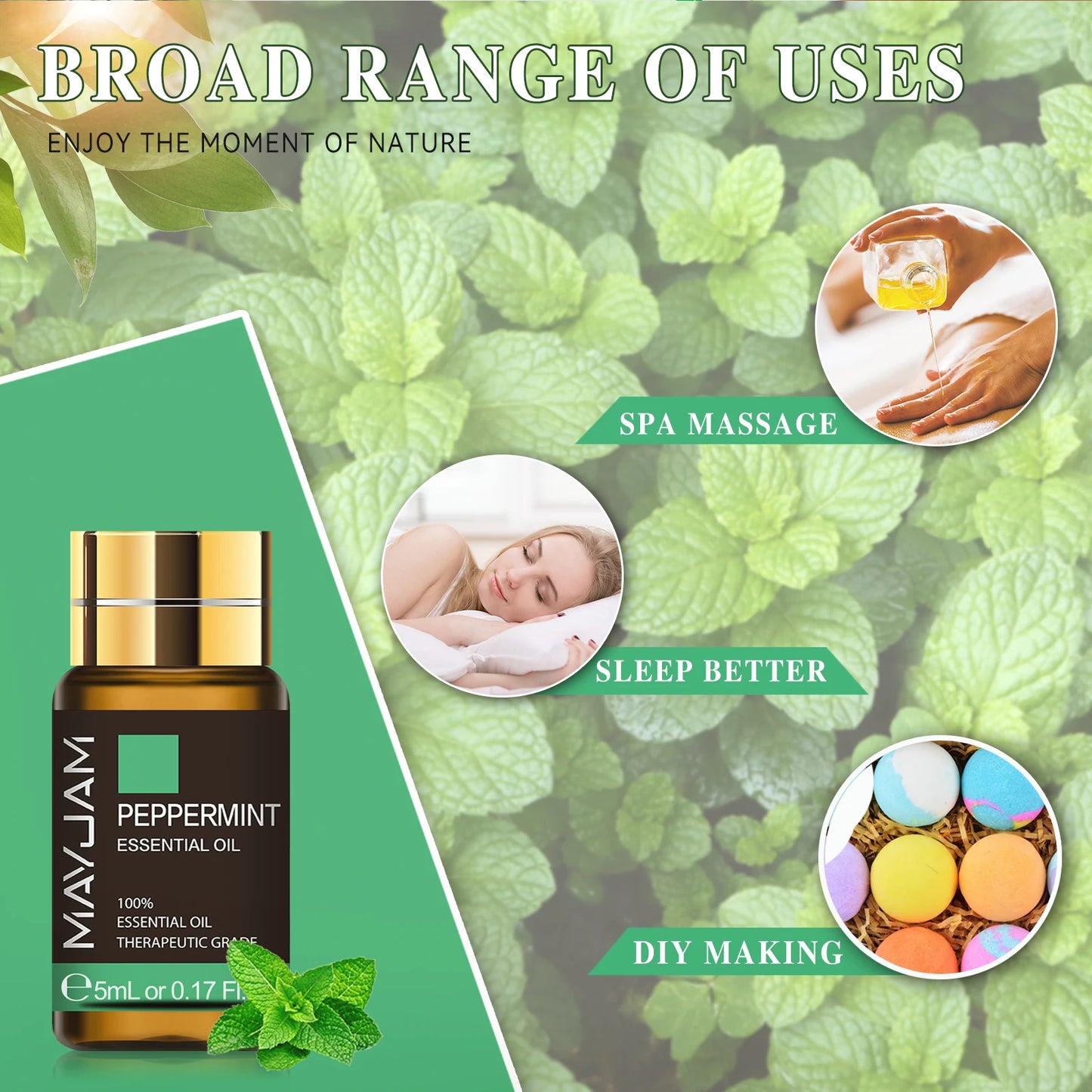 Refresh your space with MAYJAM 35pc essential oil set, designed for humidifiers, diffusers, burners, candles, and soaps, delivering spa-like aromas that lift mood and ambiance.