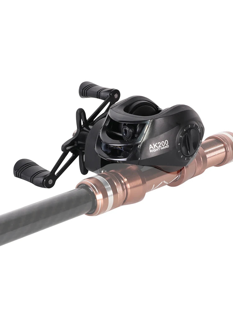 APWIKOGER Baitcasting Reel delivers precise casting and reliable control for saltwater and freshwater pursuits.