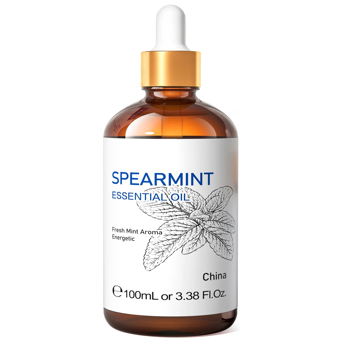Experience a luxurious, versatile aroma that enhances your diffuser routines, spa at home, and massage sessions with HIQILI Spearmint Vanilla Rose Cinnamon Lemon Essential Oil.