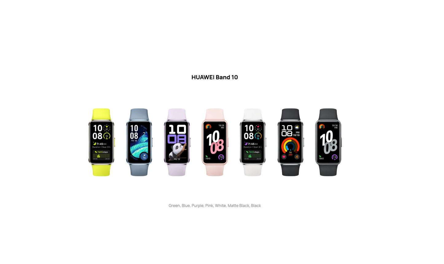 Huawei Band 10 Smartwatch With AI Powered Fitness Monitoring And Sleep Analysis