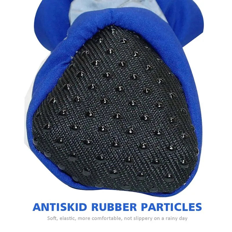 Antiskid Puppy Shoes Waterproof Winter Soft Sole Pet Shoes For Small Dogs