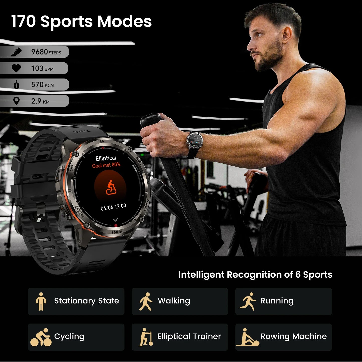 Meet the KOSPET TANK T3 Ultra 2 GPS Smart Watch, built for rugged performance, precise tracking, and everyday reliability.