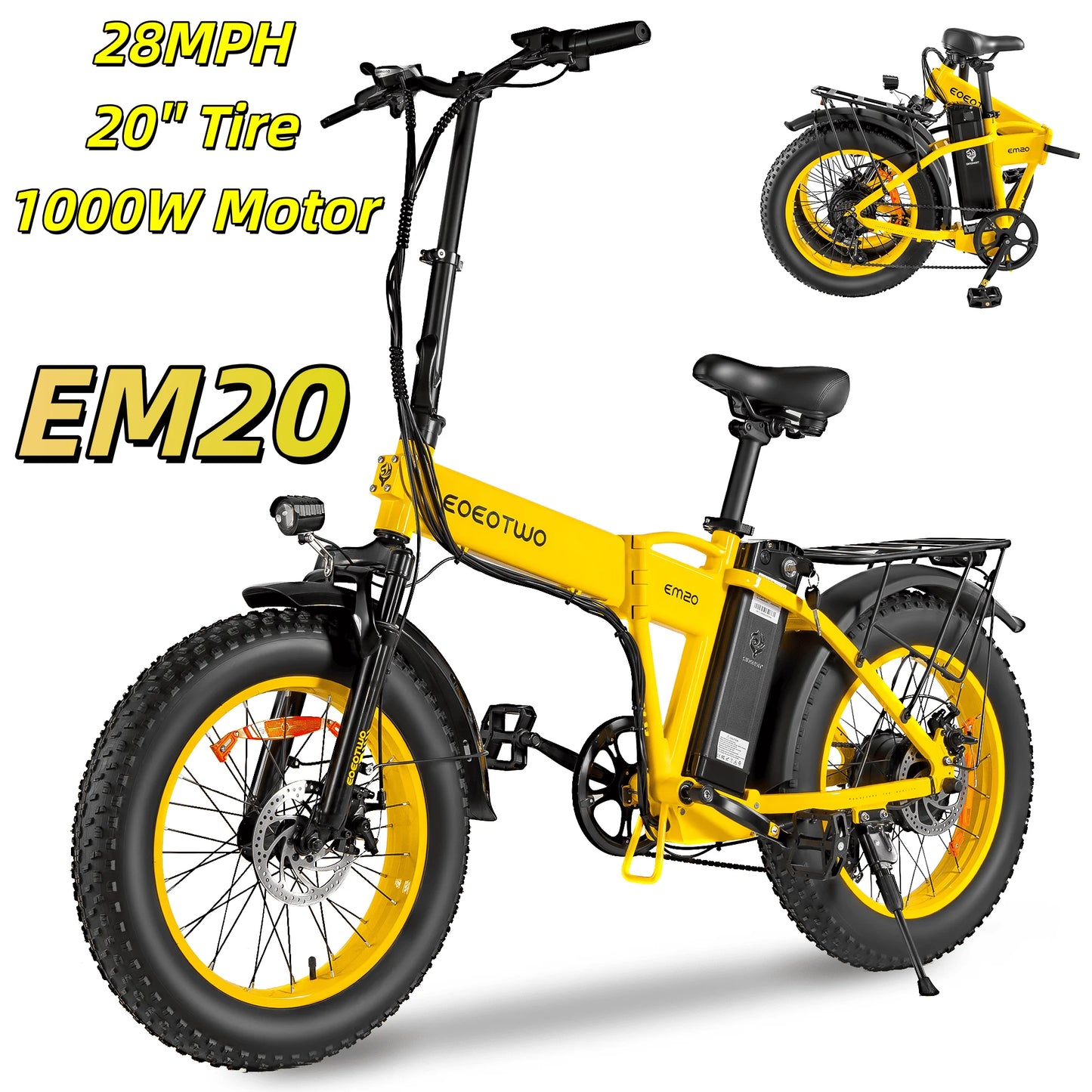 Experience the power and versatility of the EOEOTWO E01 electric bike, a capable adults' ride engineered for speed, range, comfort, and all-terrain confidence on city streets and backcountry trails.