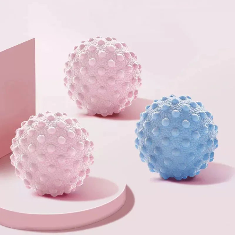 TPR Posture Master Yoga Ball Waist and Back Foot Massage Ball Fascia Ball Raised Point Massage Ball