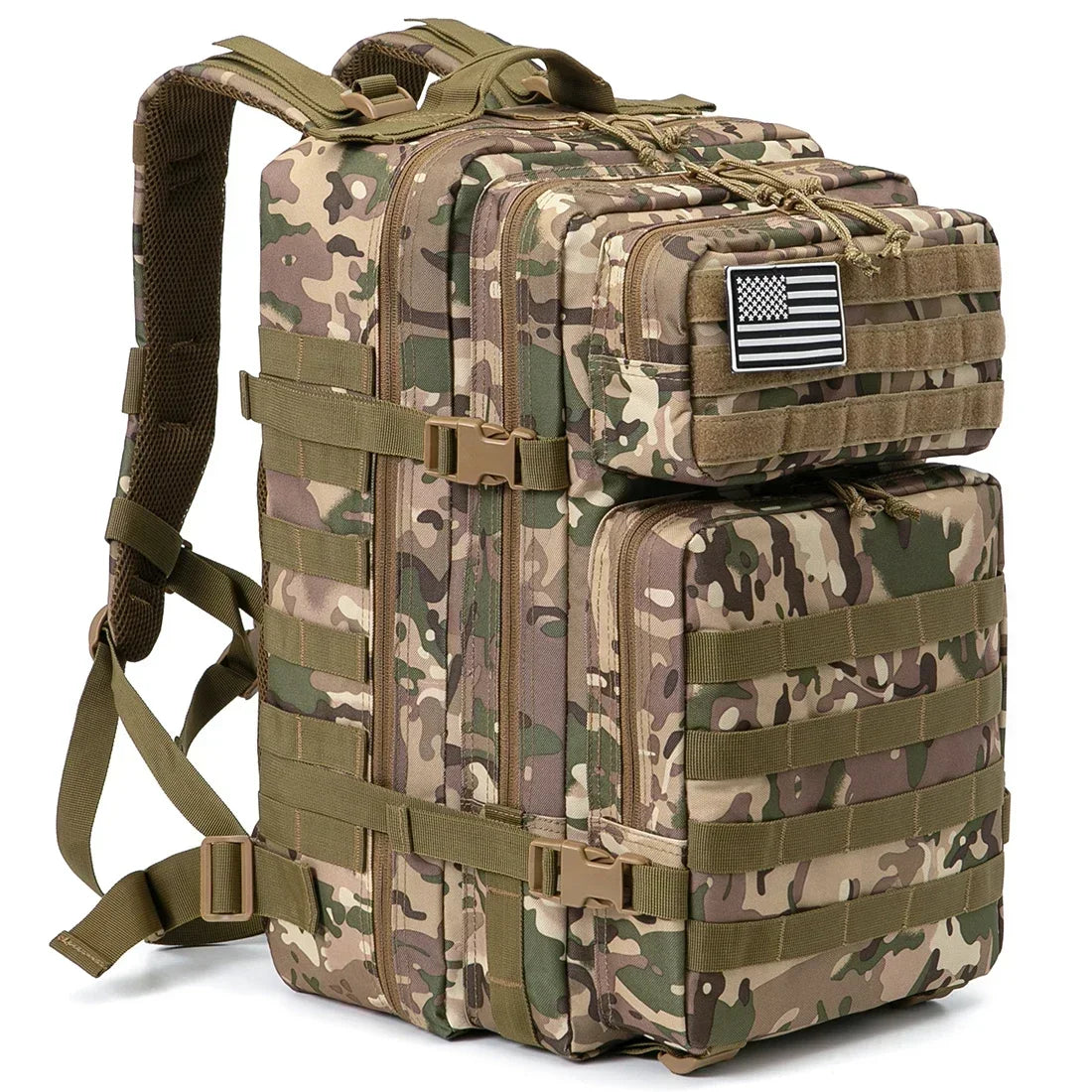 Maximize readiness with the ReFire Gear 45L Tactical Backpack, your rugged, feature-rich companion built for demanding outdoor missions and long expeditions, designed to endure extreme conditions in any terrain.