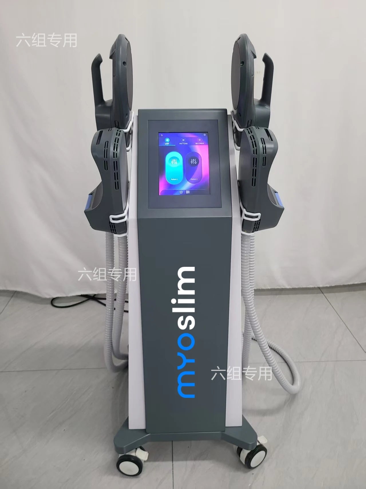 Unleash your best silhouette with the MYOSLIM EMS Body Slimming Machine and feel the difference in every session.