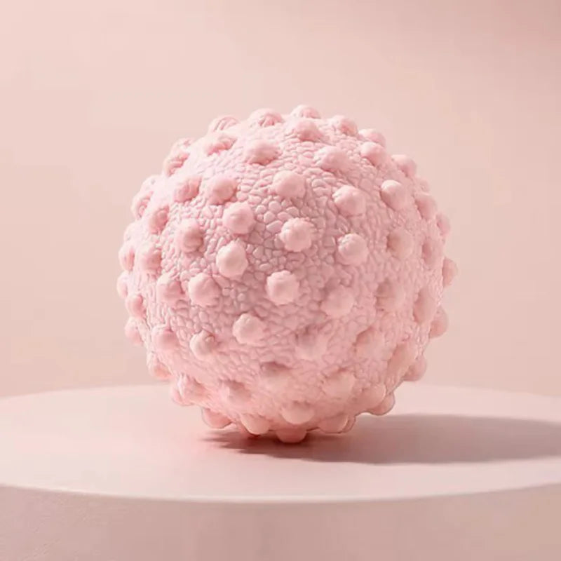 TPR Posture Master Yoga Ball Waist and Back Foot Massage Ball Fascia Ball Raised Point Massage Ball