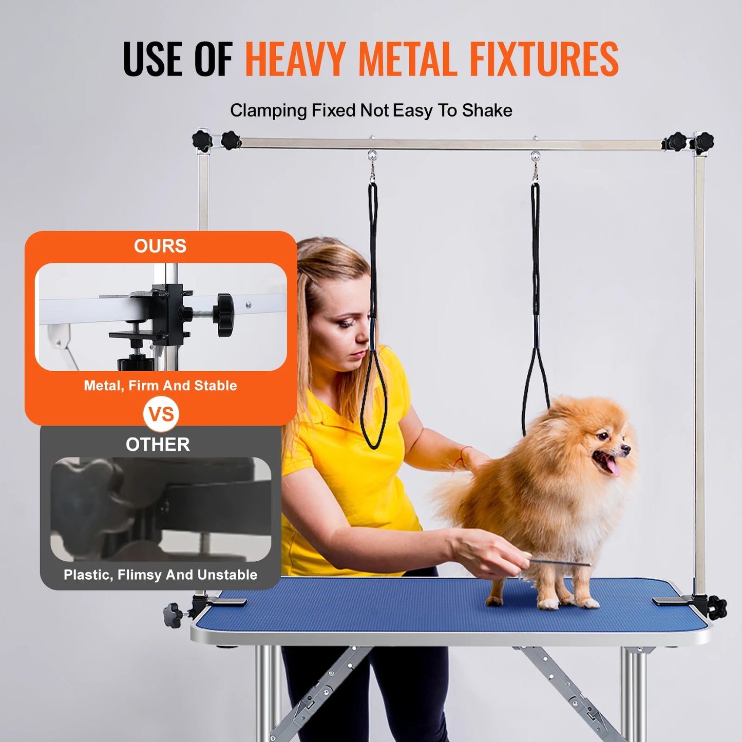 Elevate your home grooming routine with a sturdy, foldable dog grooming table that keeps pets calm and secure, delivering stable support, easy setup, and professional results with every session.