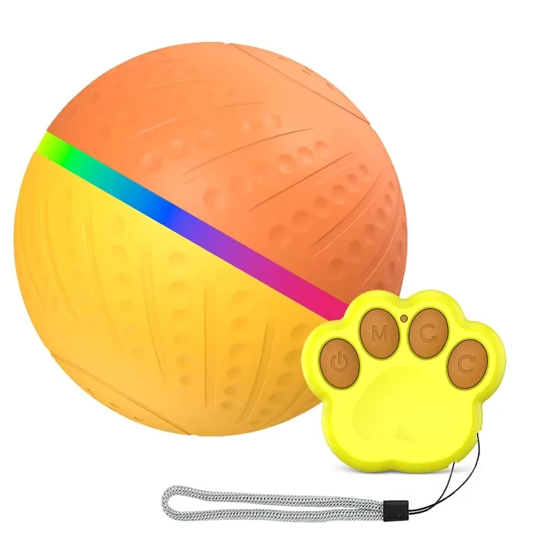 MeowMeows Active Rolling Ball For Dogs USB Rechargeable 2Point2Inch Toy