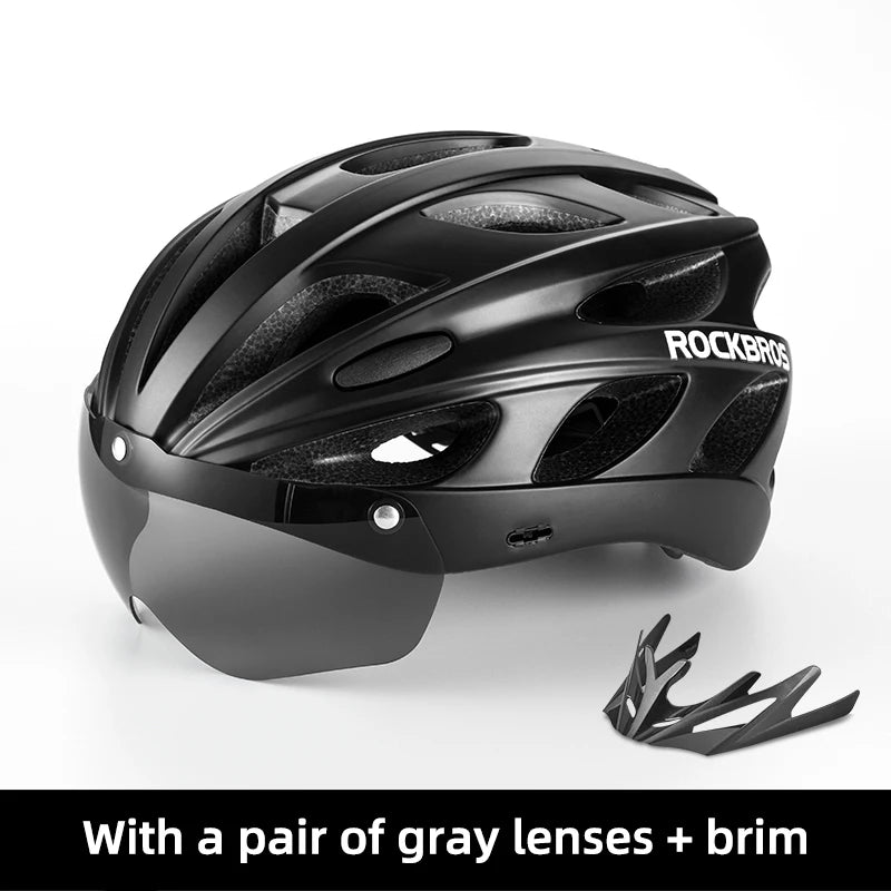 Ride with confidence and comfort with the ROCKBROS bike helmet, engineered for serious protection on road and trail.