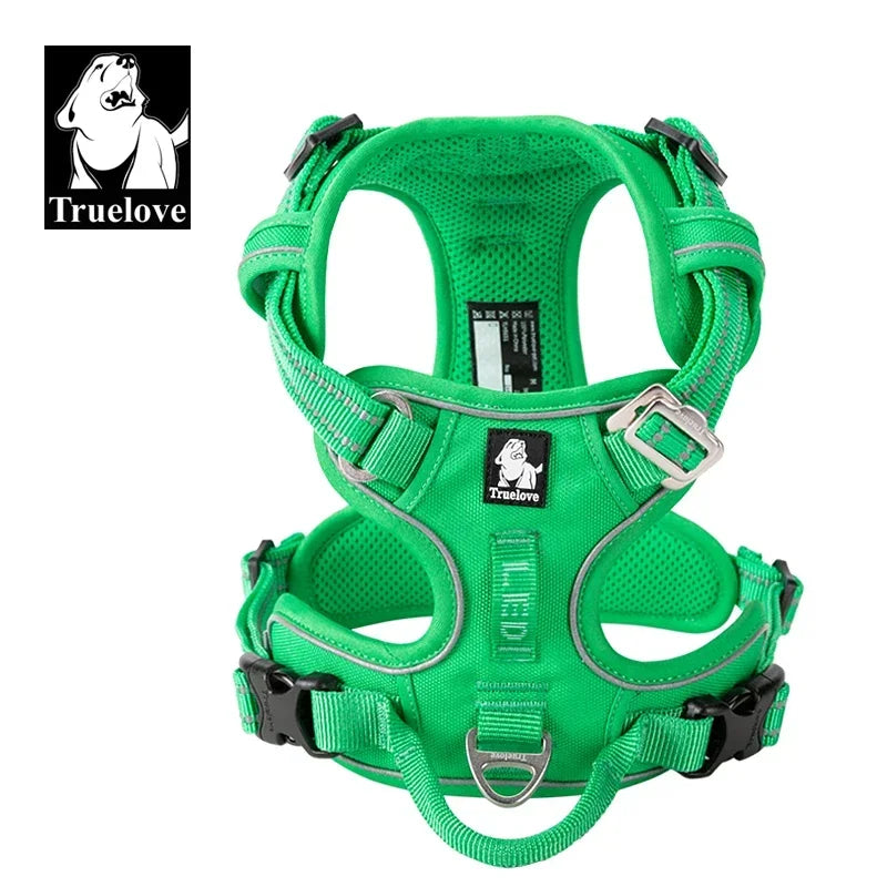 Experience unmatched security and comfort with the TRUELOVEB explosion-proof dog harness, designed for rugged adventures and everyday walks.