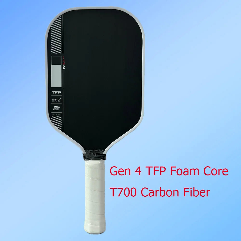 Azgairit P Pro IV Pickleball Paddle Gen 4 TFP Foam Core T700 Carbon Fiber