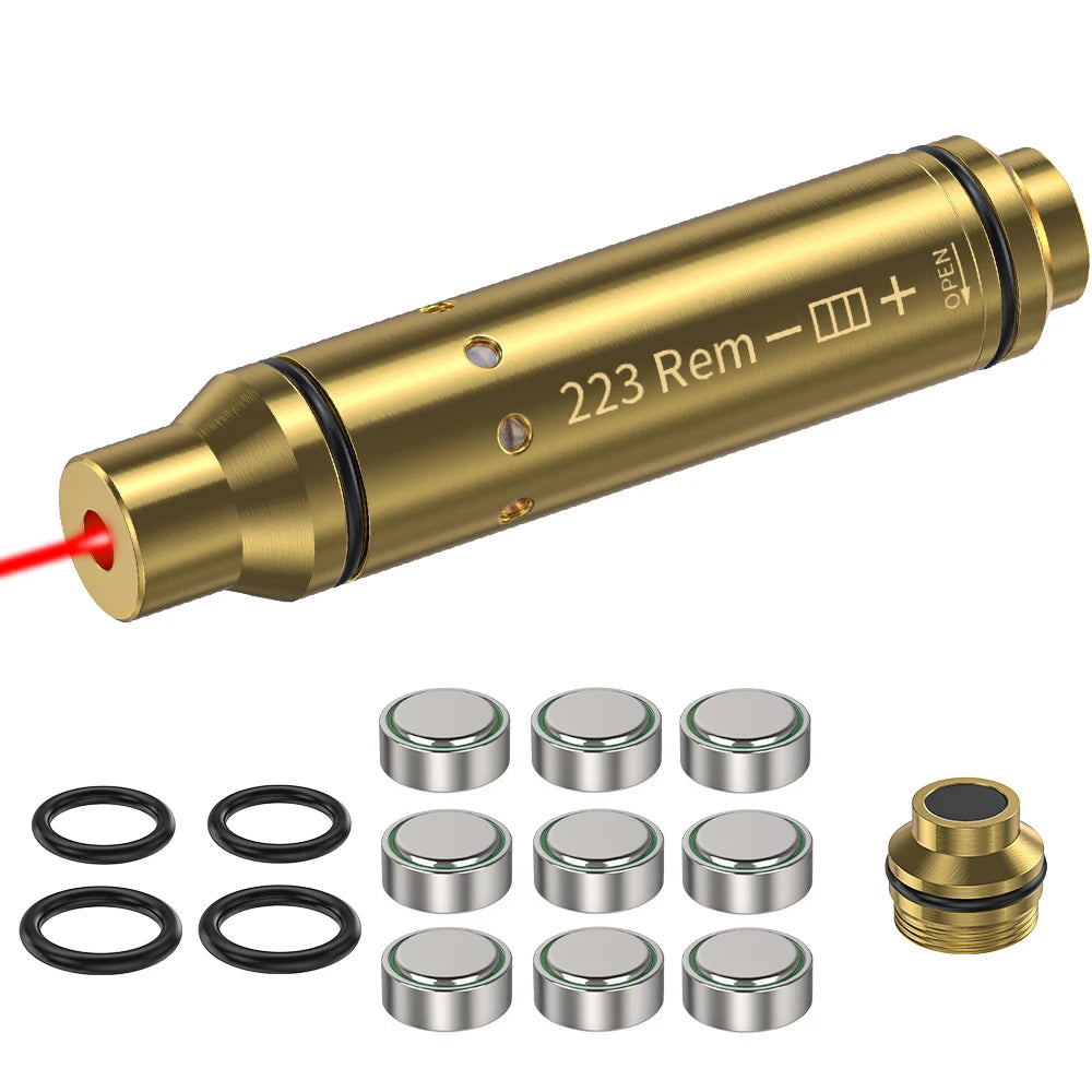 223 Red Dot Laser Training Cartridge Dry Fire Laser Trainer Bullet