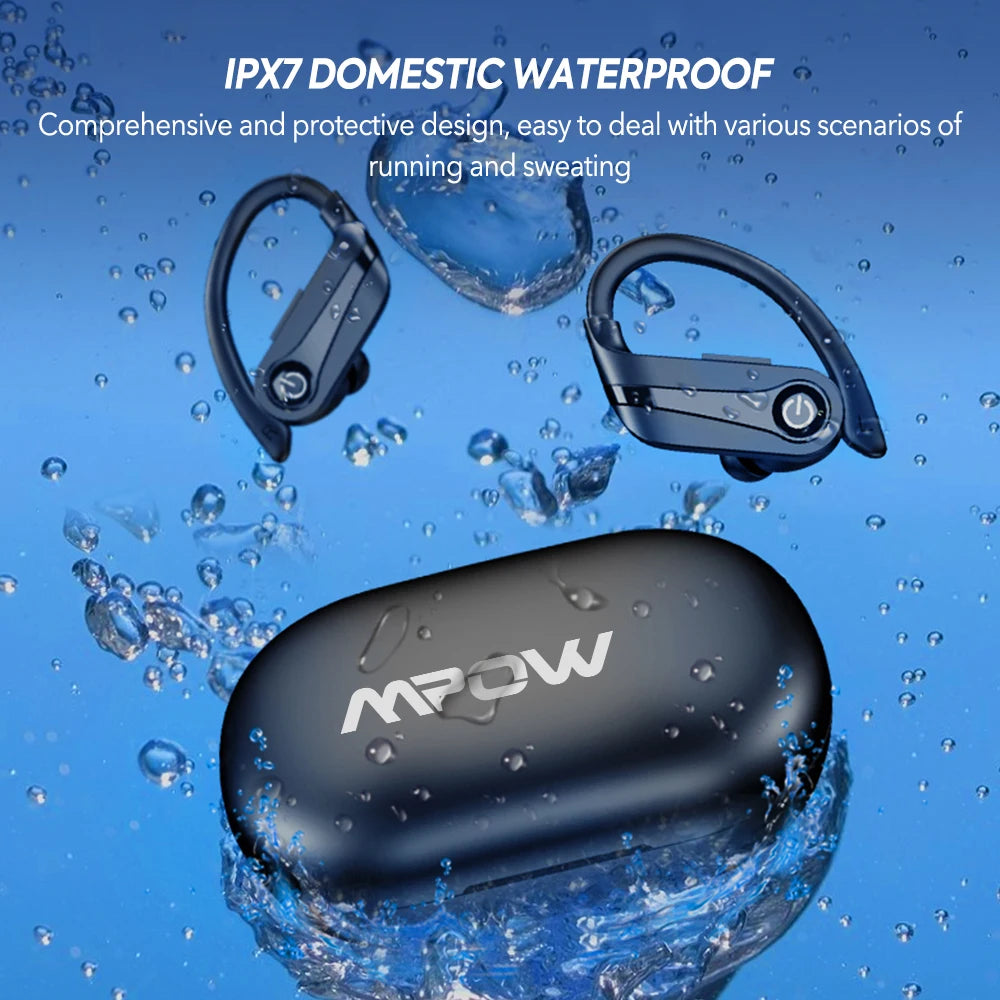 Experience peak performance with MPOW Q63 wireless earbuds, delivering reliable sound and all-day versatility for your workouts, anywhere.