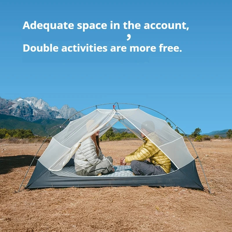 Experience reliable shelter wherever you roam with the Naturehike Mongar UL camping tent, a featherweight, all season companion built for rugged outdoor use.