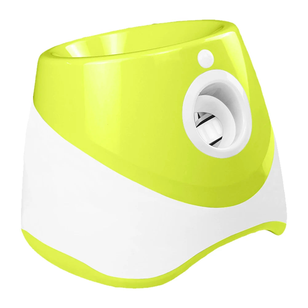 Alloet Mini Tennis Ball Launcher Catapult Toy For Pet Interactive Play