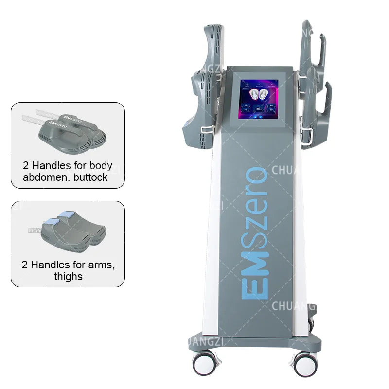 Transform your silhouette with the TAIXL EMSzero NEO 6500W RF system, delivering at home body sculpting and fat burning with professional precision.