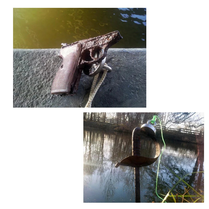 Powerful salvage magnet set from AMAZING-MAG delivers serious grip for heavy-duty recovery tasks.