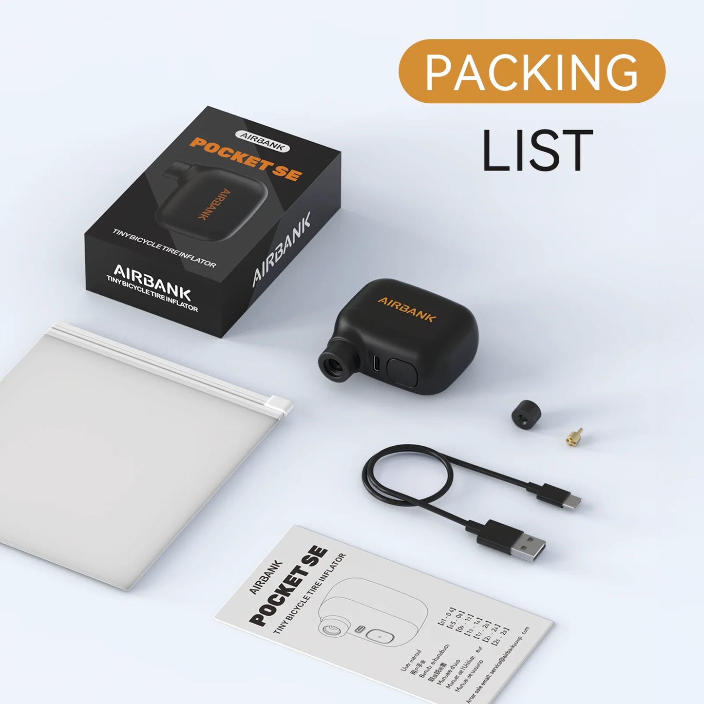 Meet your on-the-go tire inflator that powers up fast and fits in your pocket.