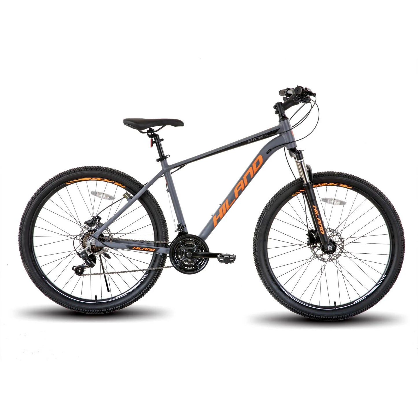 Experience rugged versatility on the Hiland Aluminum Mountain Bike, engineered for everyday adventures, delivering reliable performance whether you trail ride, commute, or push limits on rough terrain in any season for daily commuting and weekend