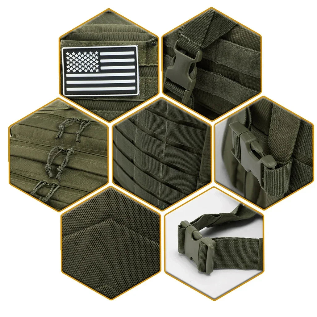 Maximize readiness with the ReFire Gear 45L Tactical Backpack, your rugged, feature-rich companion built for demanding outdoor missions and long expeditions, designed to endure extreme conditions in any terrain.