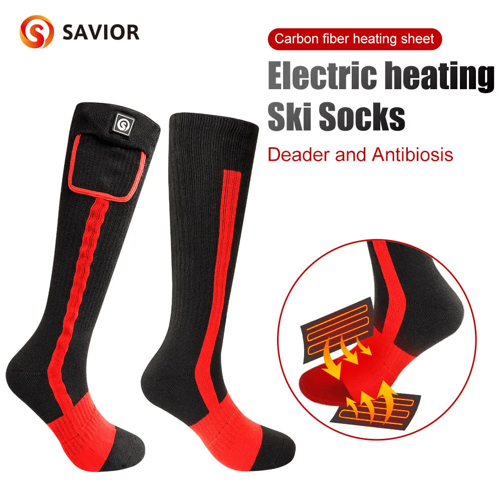 Stay warm on every cold adventure with SNOW DEER heated socks that deliver reliable warmth when you need it most.