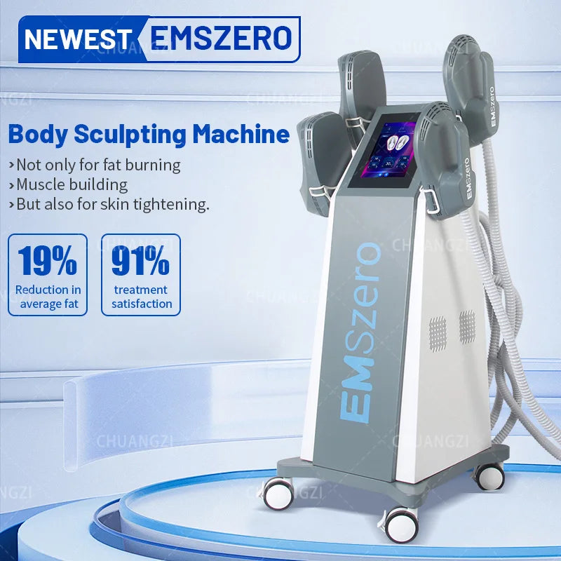 Transform your silhouette with the TAIXL EMSzero NEO 6500W RF system, delivering at home body sculpting and fat burning with professional precision.