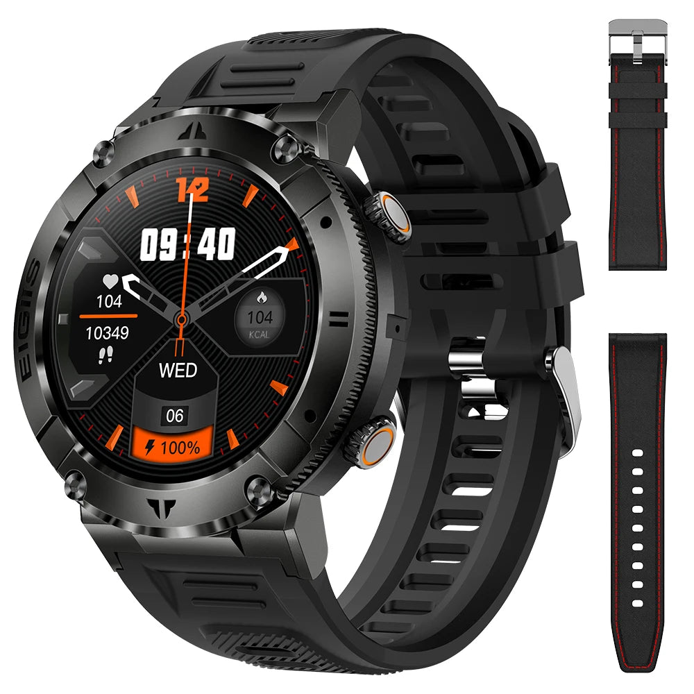 LaNikar Smart Watch Men TFT Bluetooth Call Blood Pressure Fitness Waterproof