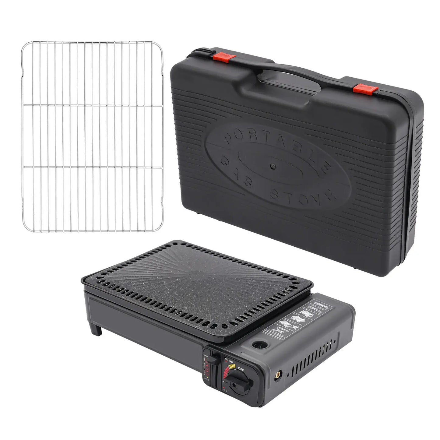 Butane Portable Camping Gas Grill Stove Outdoor Cooking
