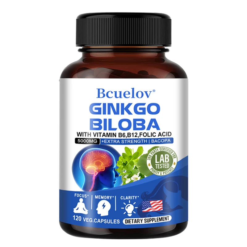Experience sharper memory and clearer focus with Ginkgo Biloba 5000 Mg Extra Strength from Shandong run'an Biotechnology Co., Ltd, formulated to support mental performance and everyday clarity.