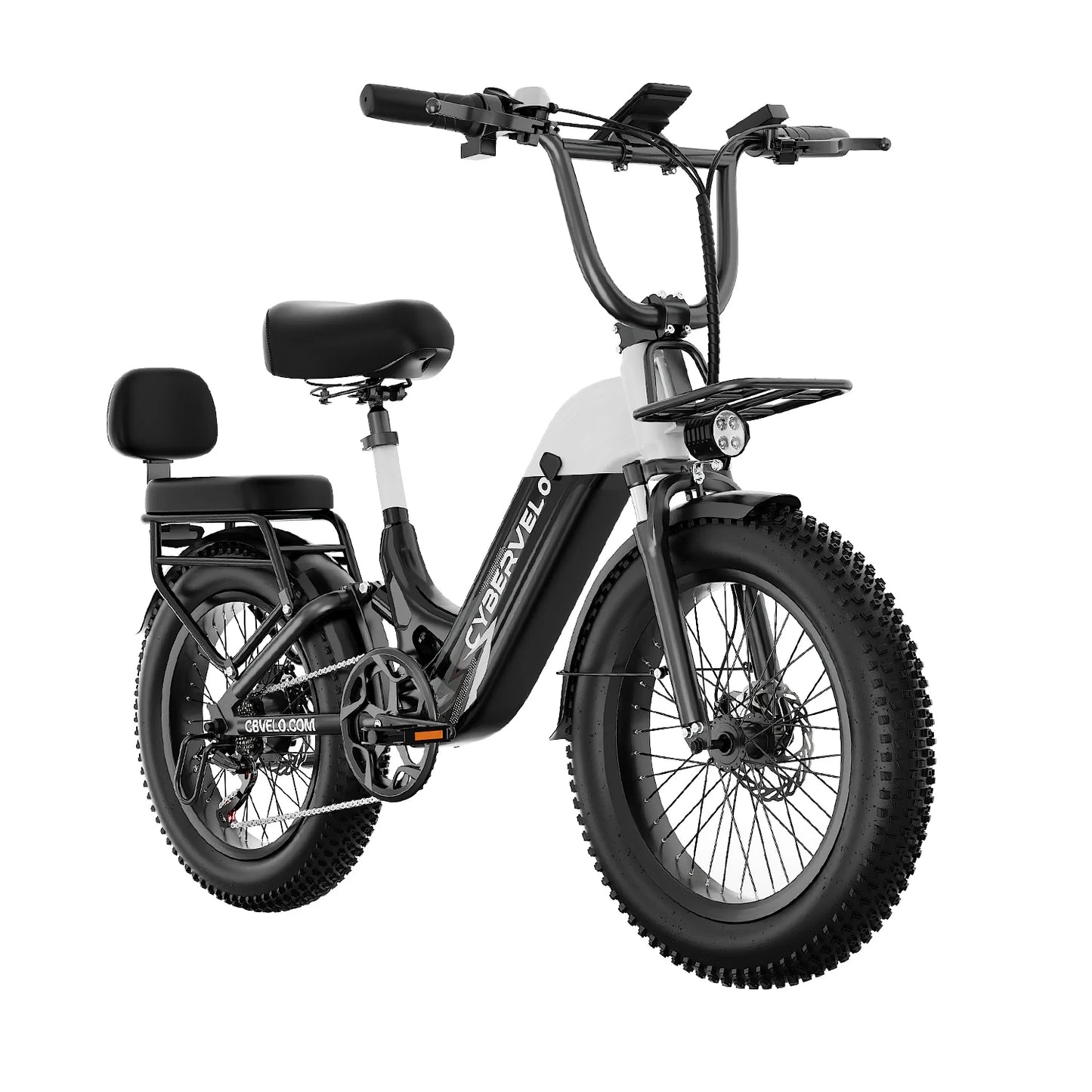 CYBERVELO EK12 Step-Through Electric Bike makes your rides effortless, comfortable, and ready for your daily commute.