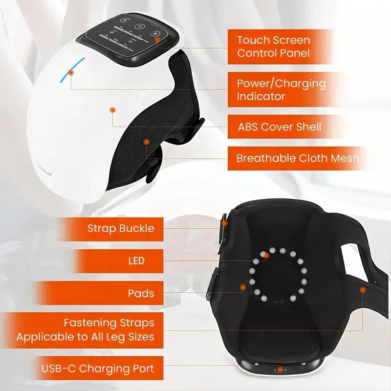 Experience knee relief on the go with OpeningSmile’s cordless knee massager, a portable, hands free solution that moves with you through daily activities and recovery.