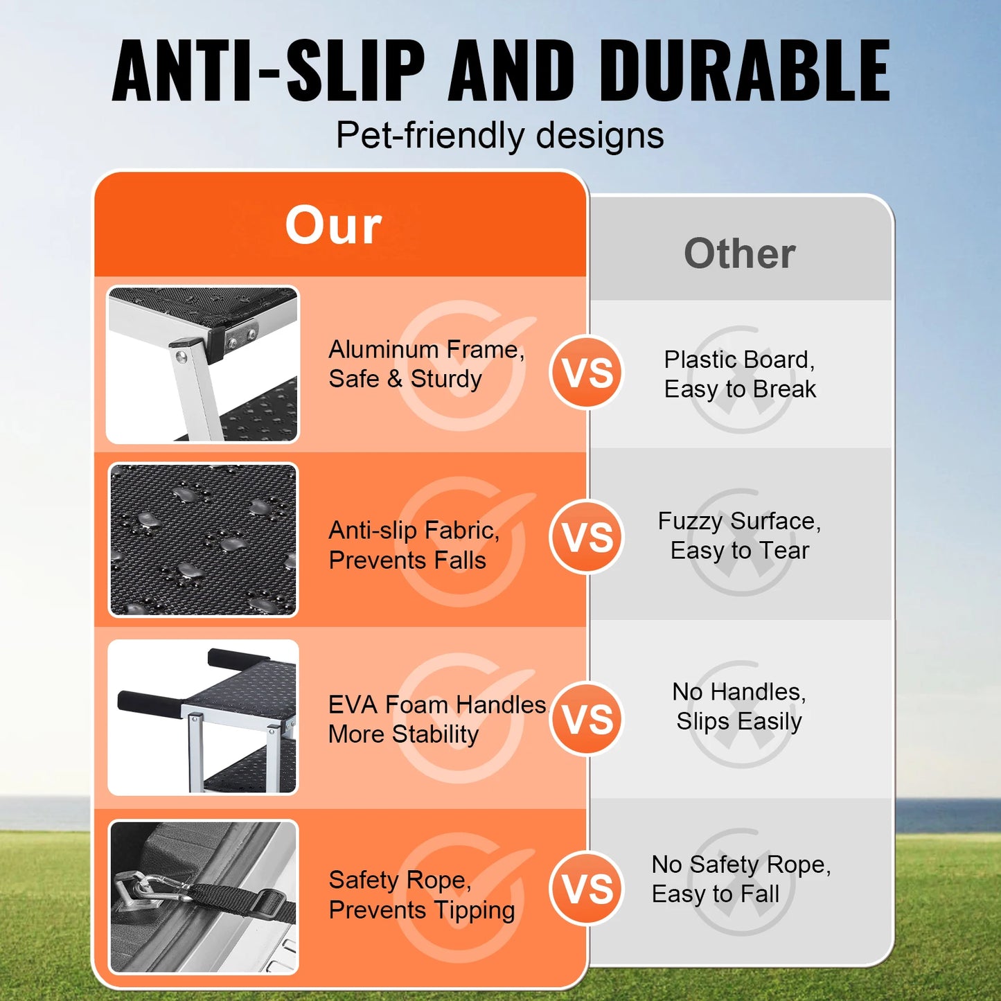 Upgrade every car ride with confidence using the SucceBuy dog car stair designed for easy access and safety today.