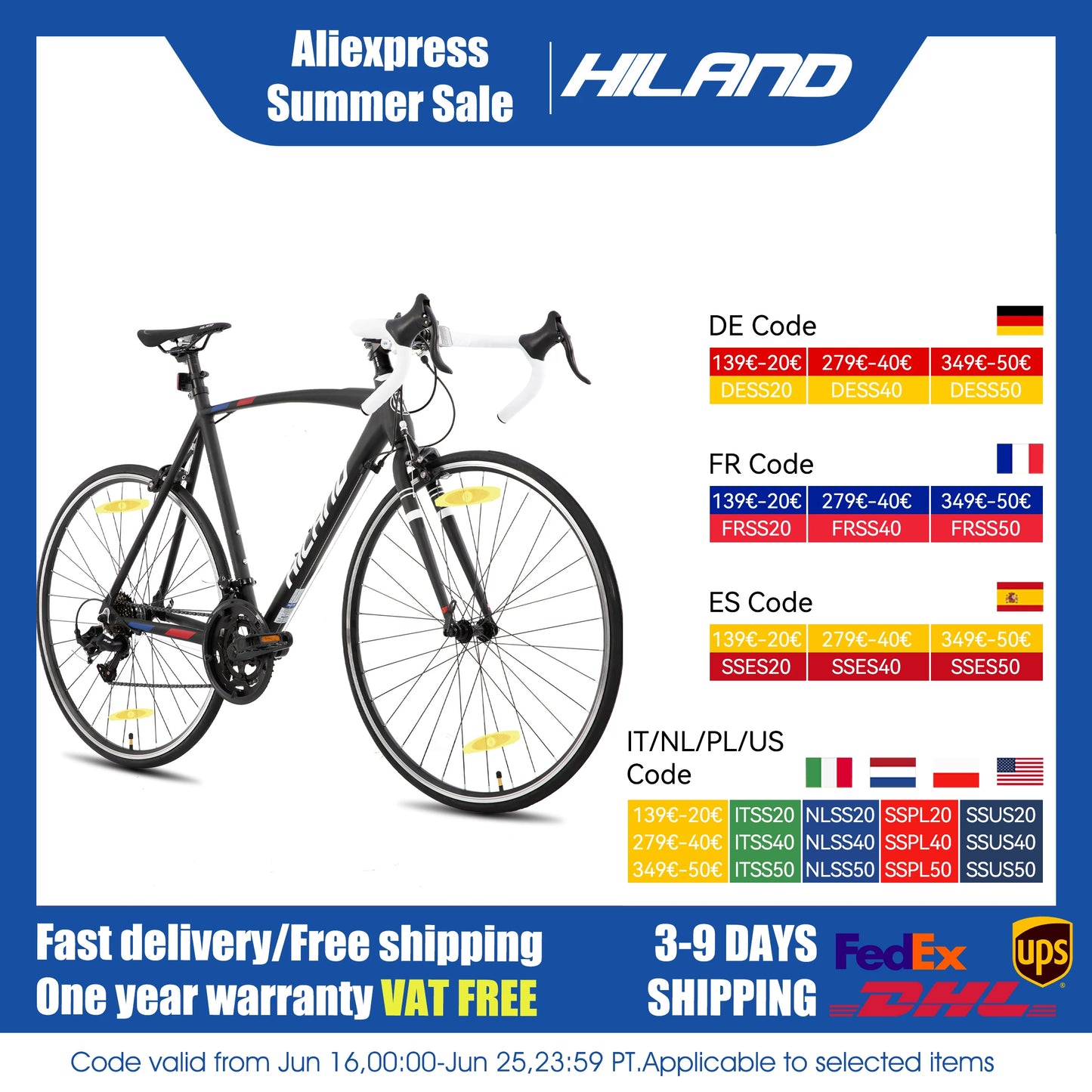 You get fast, responsive rides with the Hiland 700c road bike, designed for comfort, reliability, and everyday versatility in city streets.