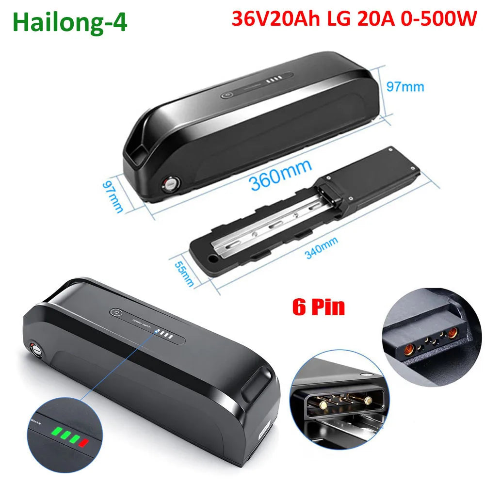 Unitpackpower Ebike Battery 52V 48V 24Ah 21700 18650 Pack For BBS02 BBS01 BBSHD