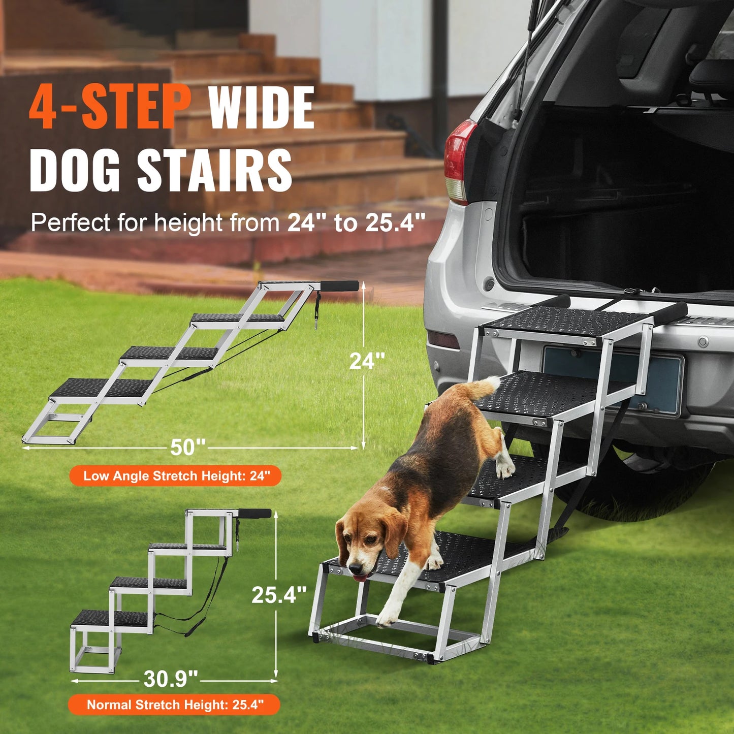 Upgrade every car ride with confidence using the SucceBuy dog car stair designed for easy access and safety today.