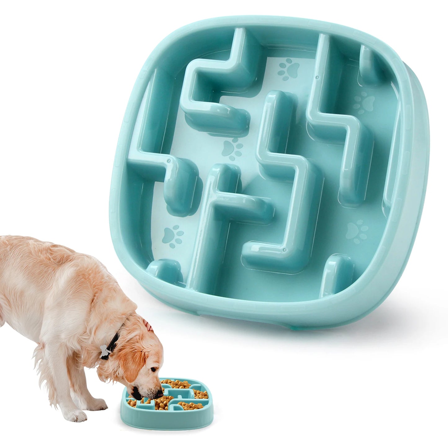 Turn every meal into a calmer, healthier routine with this Pet Dog Slow Feeder Bowl that makes dining a mindful challenge.