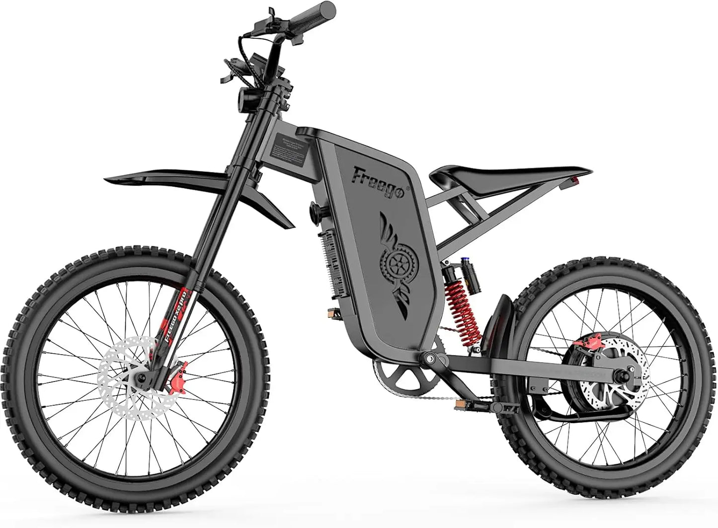 Freego X2 Pro 6000W Electric Motorcycle for Adults with 50MPH Speed