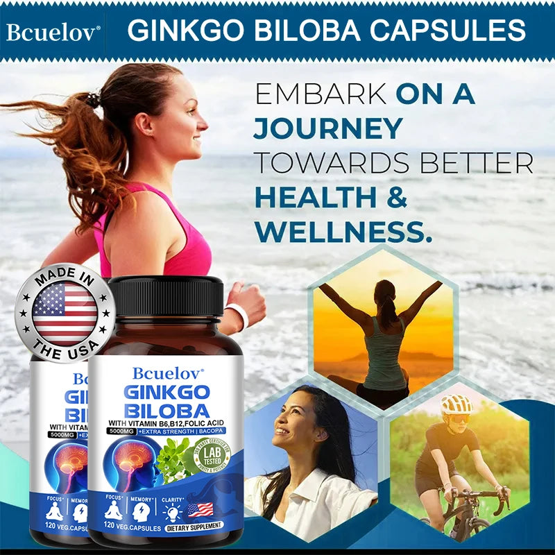 Experience sharper memory and clearer focus with Ginkgo Biloba 5000 Mg Extra Strength from Shandong run'an Biotechnology Co., Ltd, formulated to support mental performance and everyday clarity.