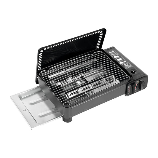 Portable Camping Grill Gas Stove Butane Gas Stove For Camping, Traveling, Trekking  0.25-0.3mpa 41.5*28*11cm