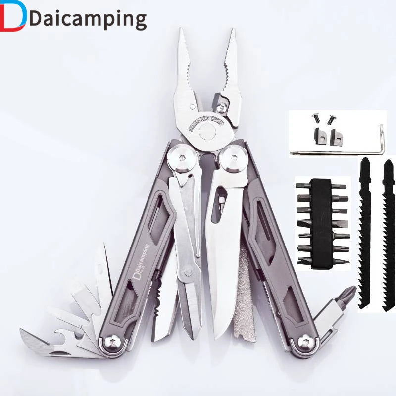 Daicamping DL30 Replaceable Parts Hand Multi Tool Set