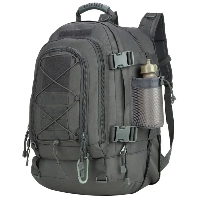 Q Extra Large 60 Liter Tactical Backpack For Men Women Waterproof Laptop Travel