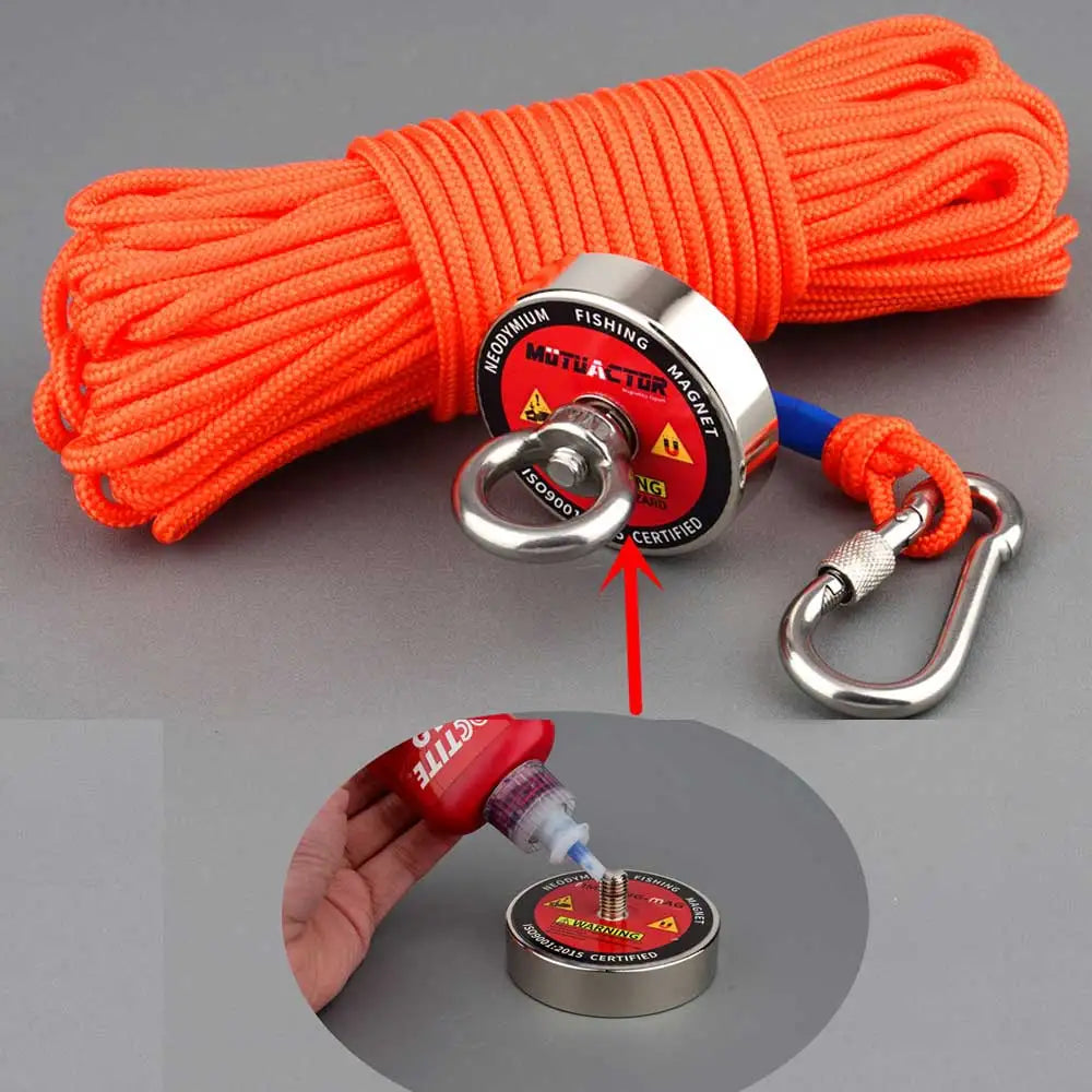 Powerful salvage magnet set from AMAZING-MAG delivers serious grip for heavy-duty recovery tasks.