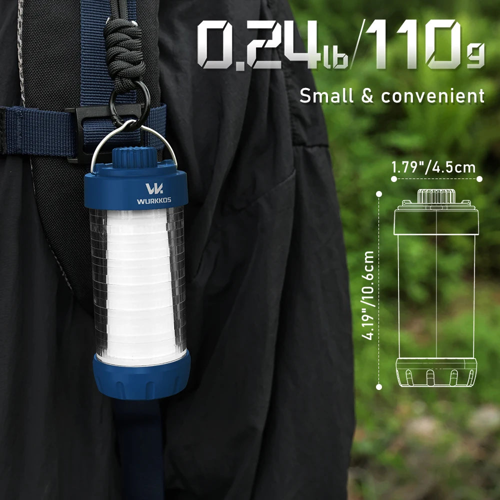You deserve reliable illumination on every outdoor adventure, and the Wurkkos CL01 Camping Light delivers bright, compact performance with rechargeable convenience.