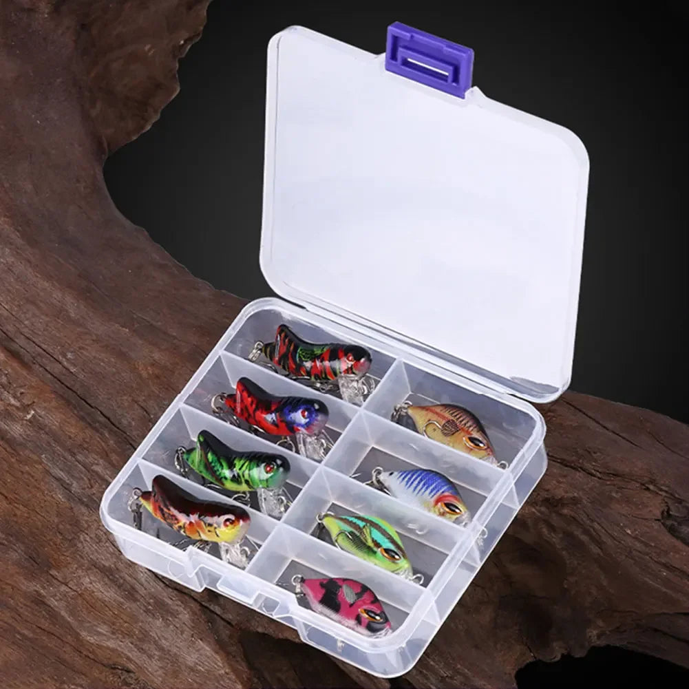 Experience lifelike action, precise casting, and confident strikes with the Shunmaii Mini Crankbait Wobbler set, designed for saltwater conditions and serious freshwater targets alike.